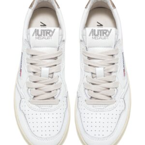 Sneaker, Medalist, low, white/gold, Autry, A12IAULWLL06