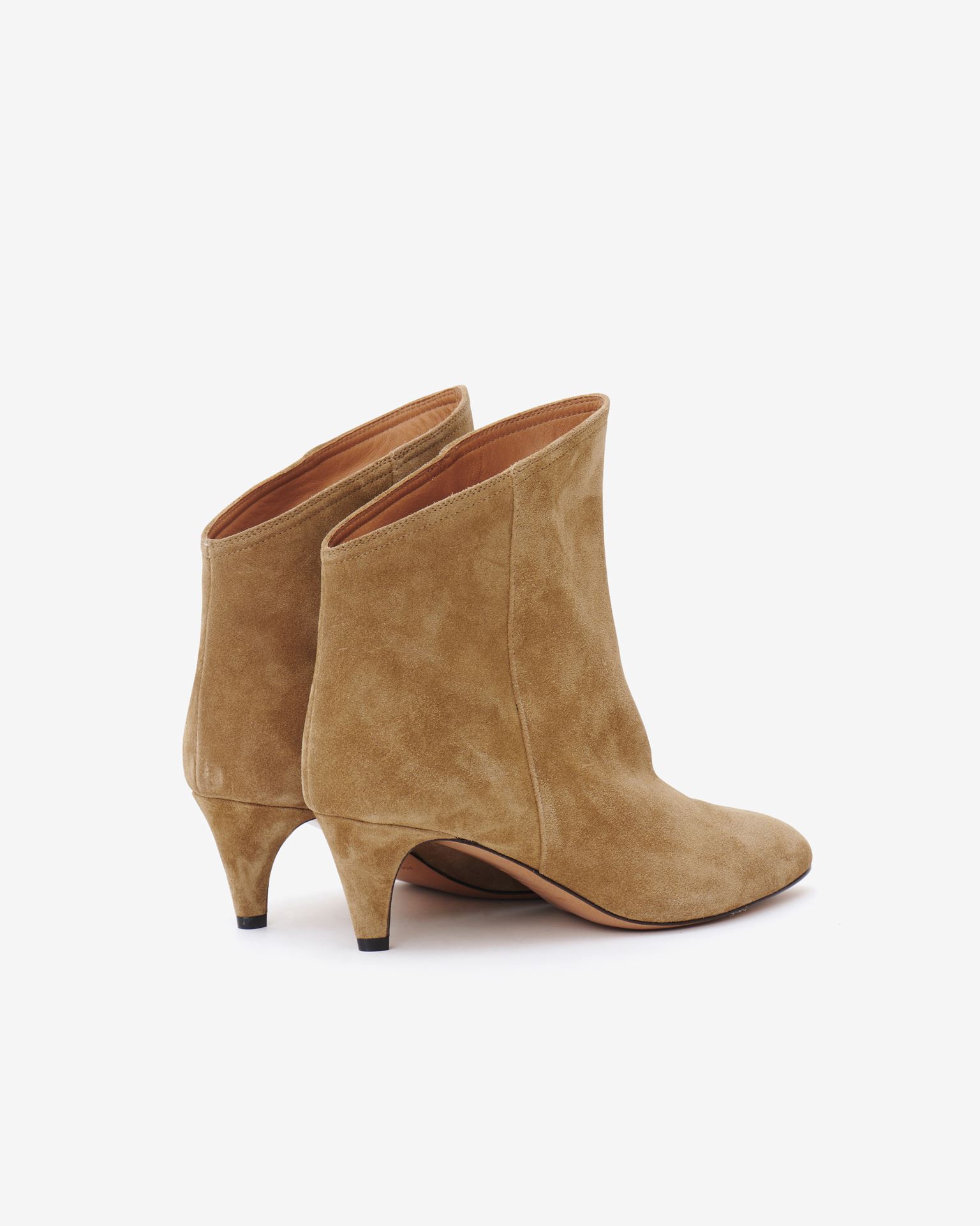 Ankle Boots, Dripi, Isabel Marant, Suede, Taupe, BO0877-22A017S