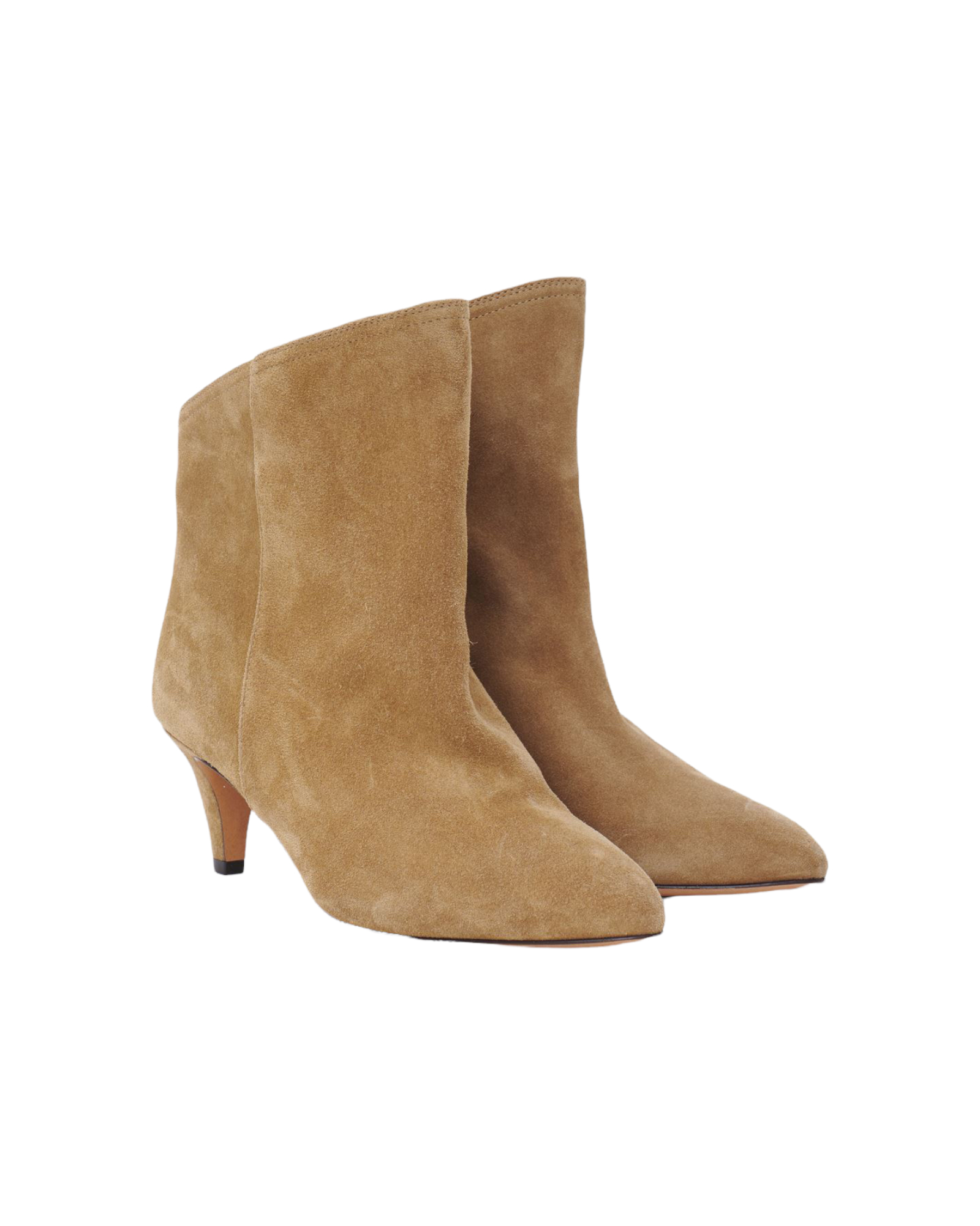 Ankle Boots, Dripi, Isabel Marant, Suede, Taupe