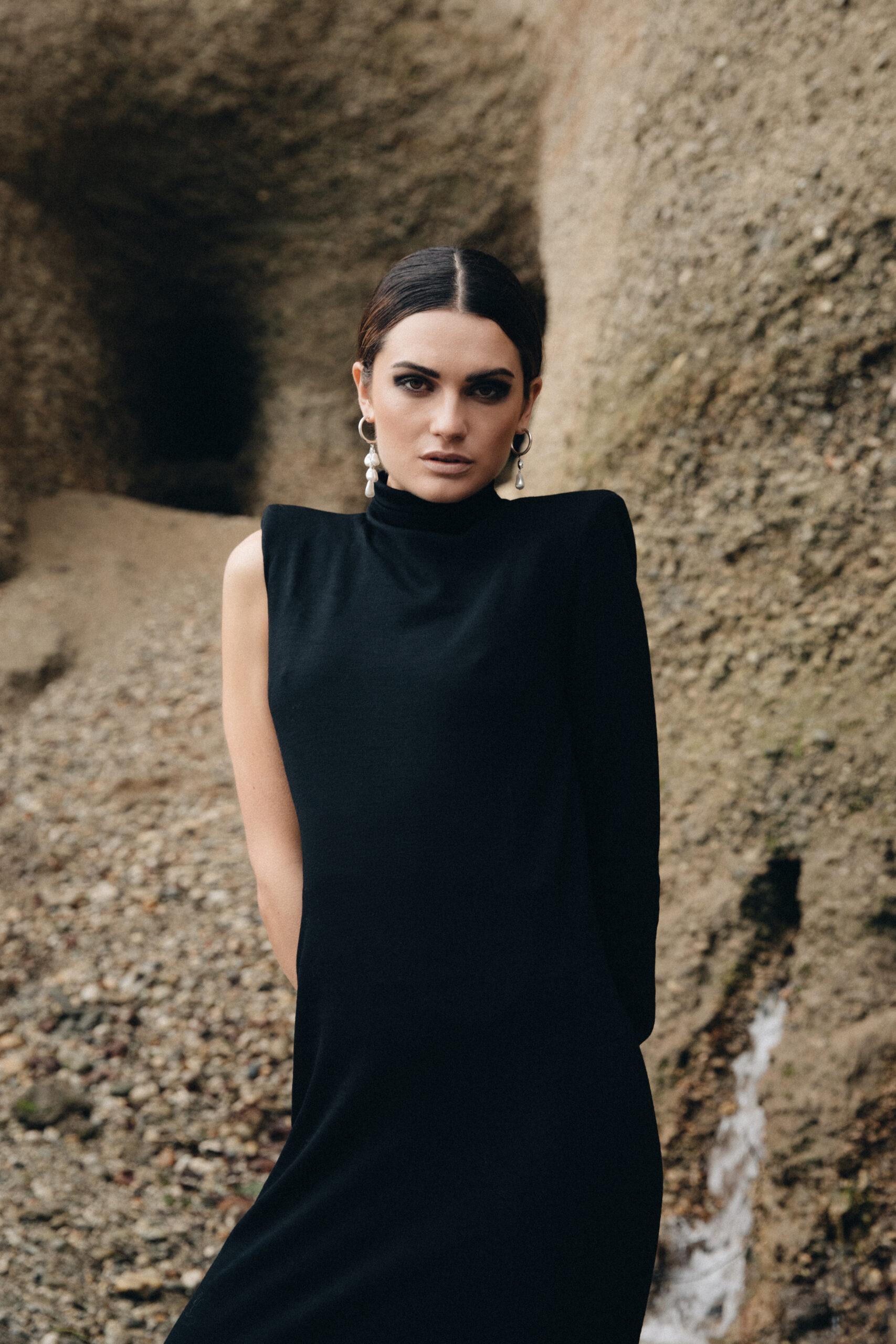 Kleid Rea black SPORTMAX, Kleid, Rea, Sportmax, 2626012606001 - REA