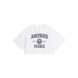 T-Shirt cropped France AMI PARIS, France, AMI PARIS