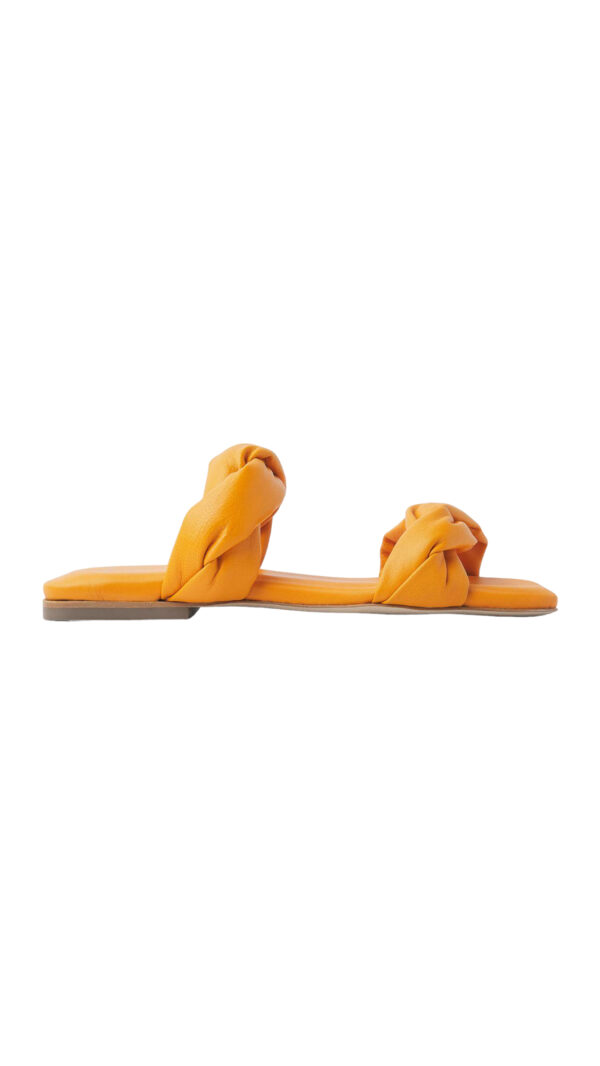 Sandalen Square Twist orange NUBIKK, Sandale, Nubikk, orange