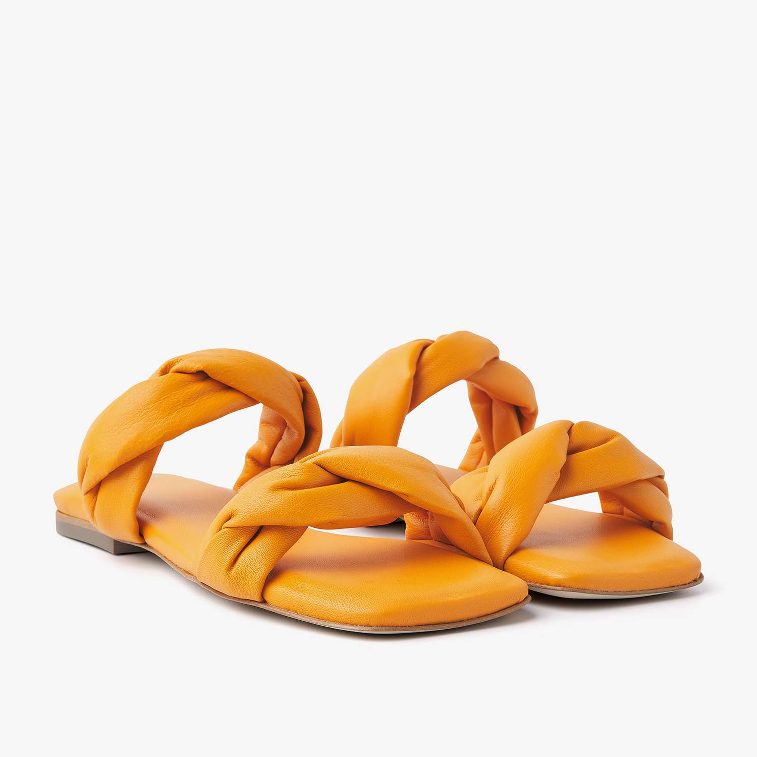 Sandalen Square Twist orange NUBIKK, Sandale, Nubikk, orange