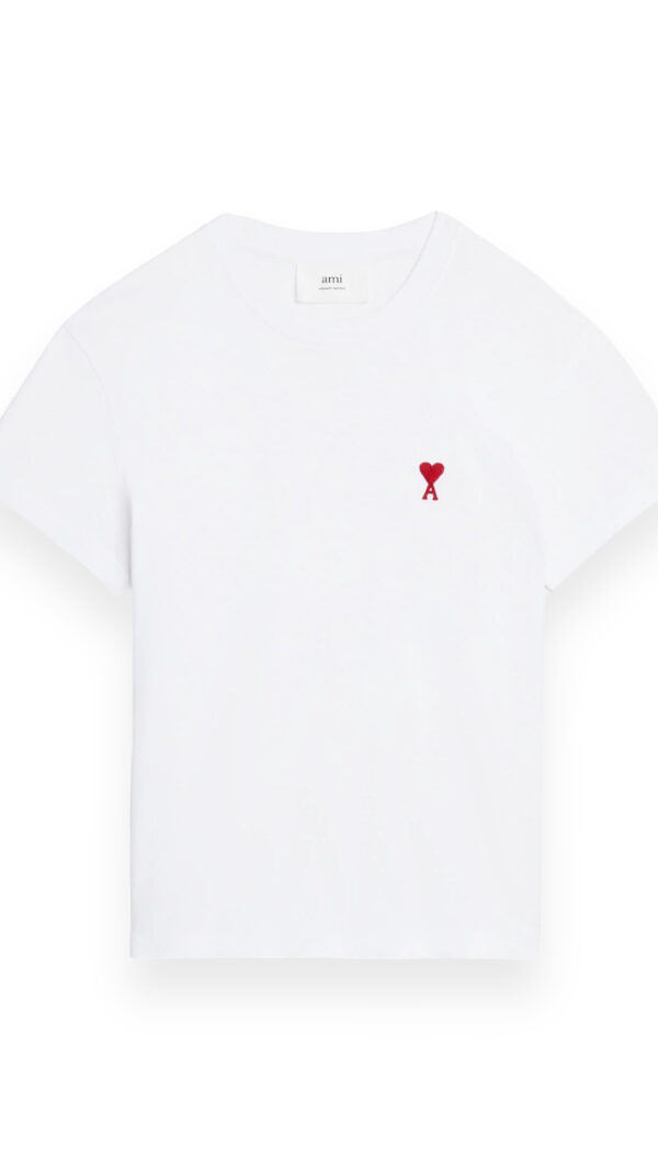 T-Shirt Ami de Coeur white, AMI PARIS