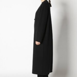 Doubleface Maxi Coat in Black, SMINFINTIY