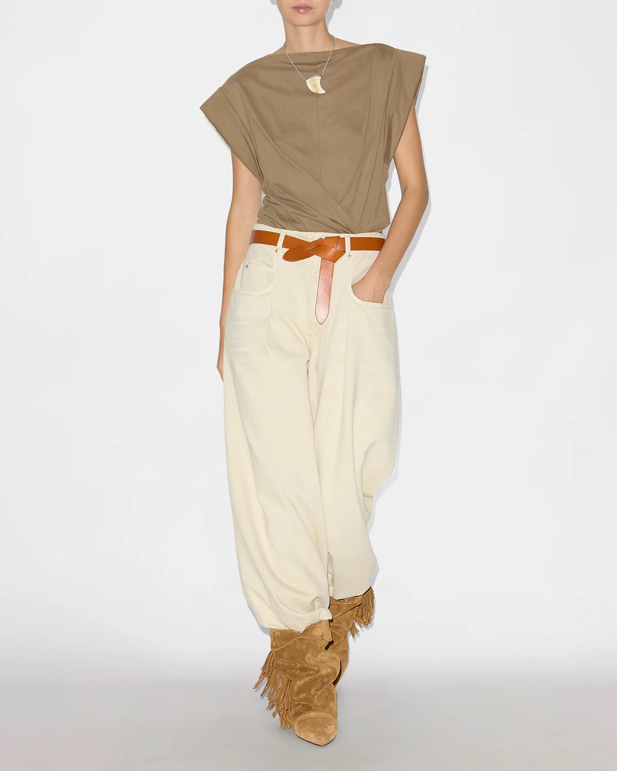 Lecce, Gürtel, Isabel Marant, Gürtel Lecce cognac Isabel Marant