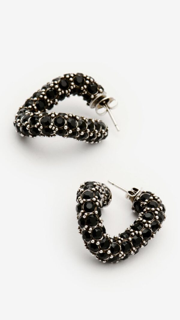 Ohrringe Funky Ring aus Strass, ISABEL MARANT, BL0035FAA2B27BBKSI Ohrringe Funky Ring aus Strass, ISABEL MARANT, BL0035FAA2B27BBKSI