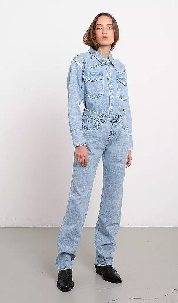 VIP【関税送料無料】希少 Icon Denim Skye jeans Jeans SKYE in light Blue - Lochner TopFashion