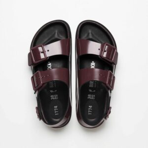 Sandale 1774 Milano Leather in Port, 1774 Birkenstock,