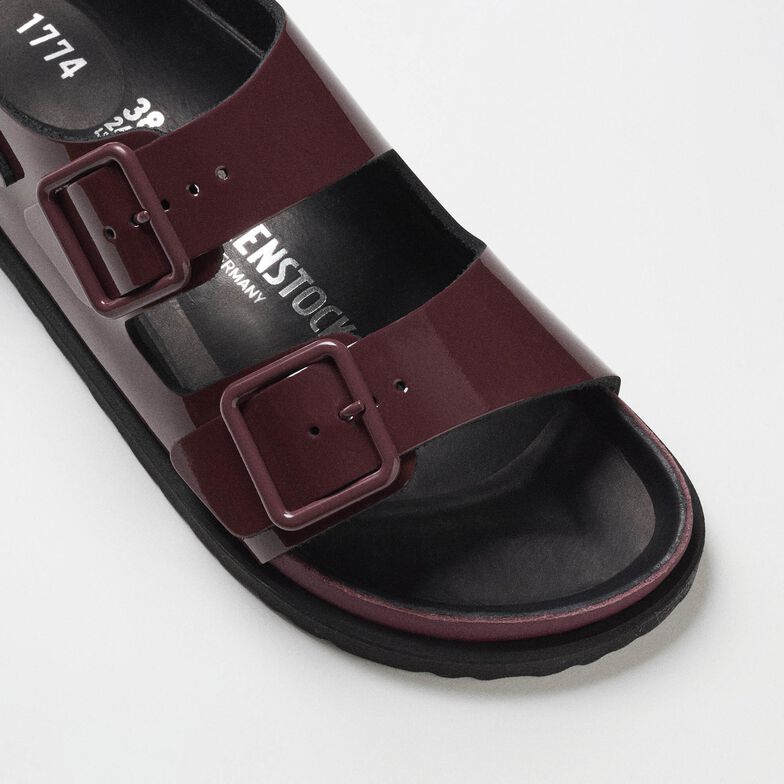 Sandale 1774 Milano Leather in Port, 1774 Birkenstock,