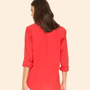 Bluse BEAU in Rot, XIRENA