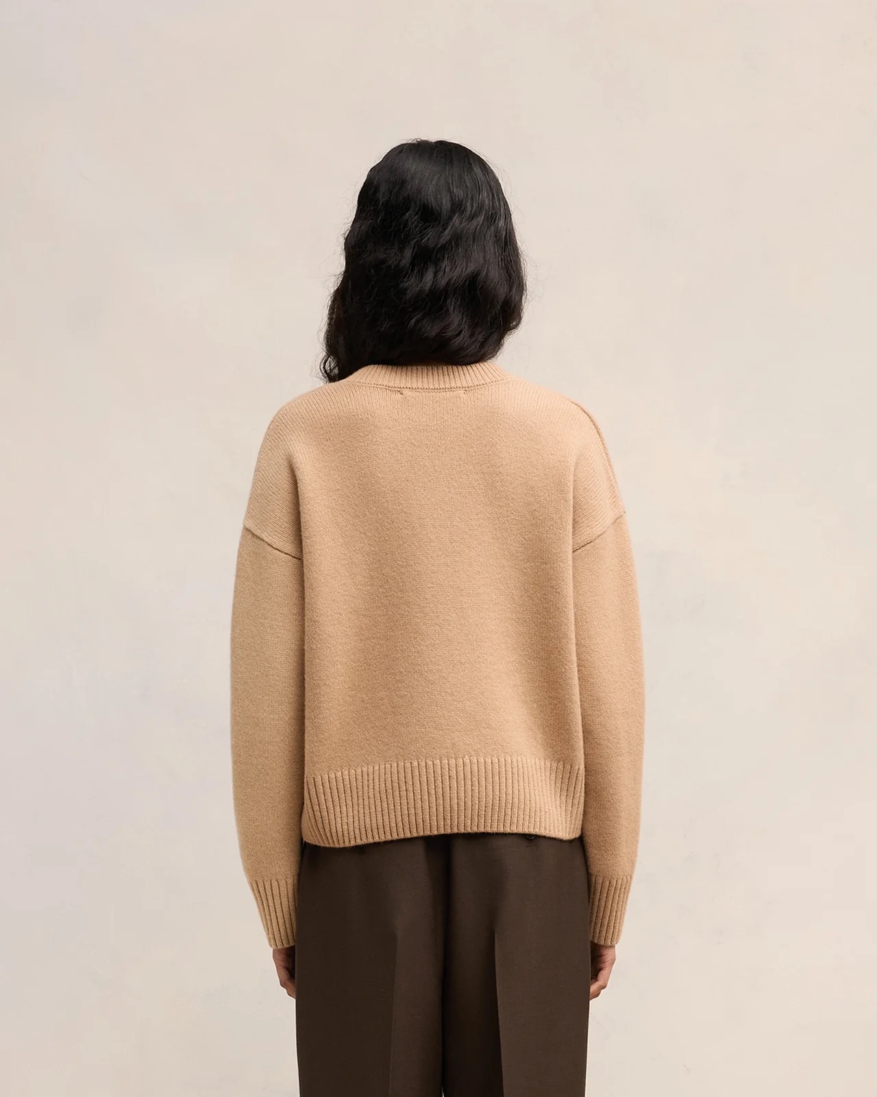 Pullover AMI DE COEUR in Camel, AMI PARIS,