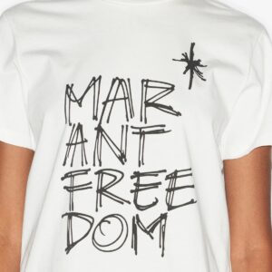 T-Shirt ZOELINE in White, MARANT ETOILE