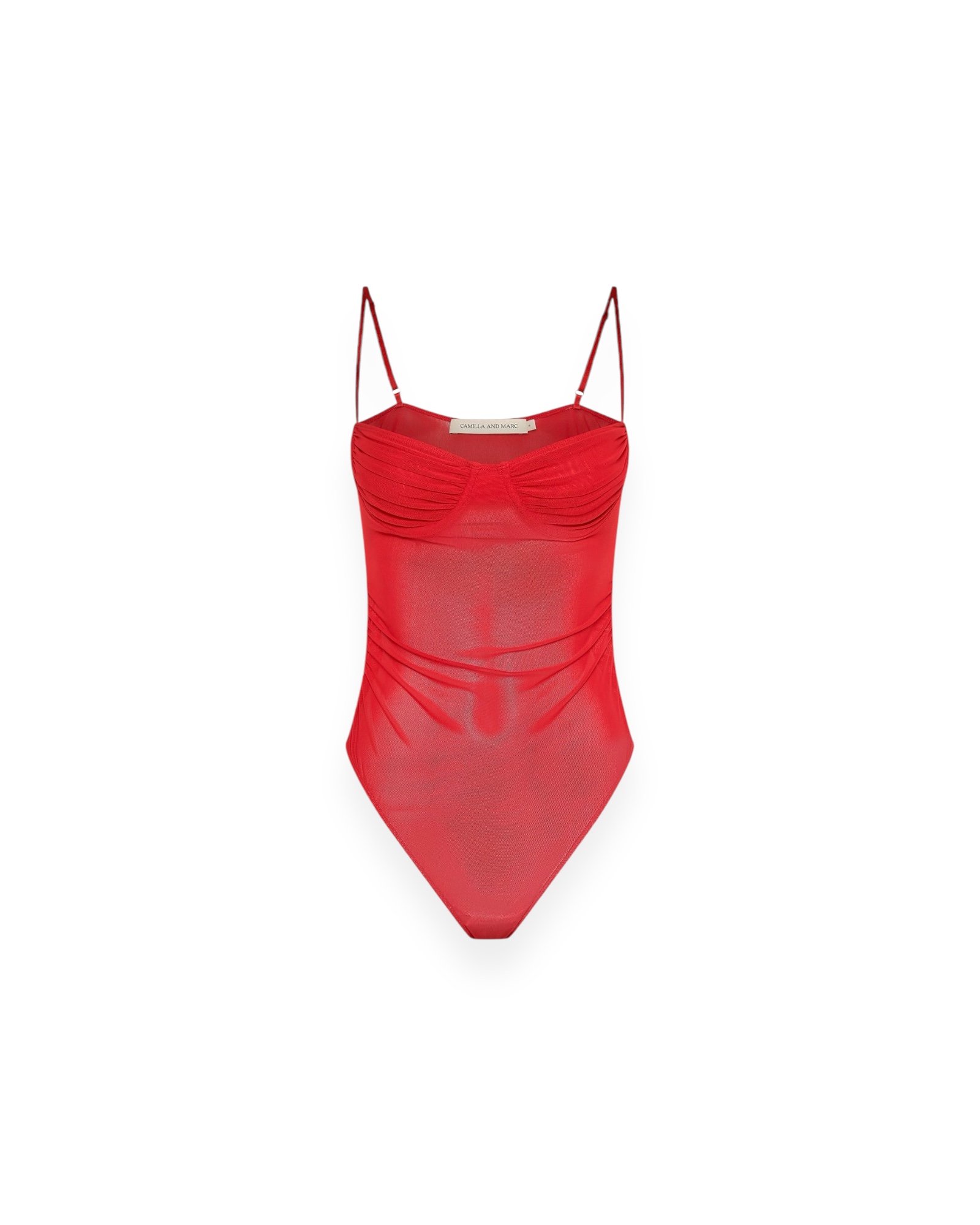 Bodysuit Majorelle in Rot, CAMILLA AND MARC,