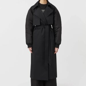 Trench Coat Emmerson in Black, CAMILLA AND MARC,