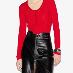 Pullover ESTINE in Poppy Red, ISABEL MARANT