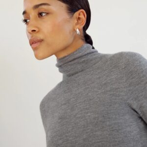 Pullover FARRA TURTLENECK in Grey, ALMADA LABLE,