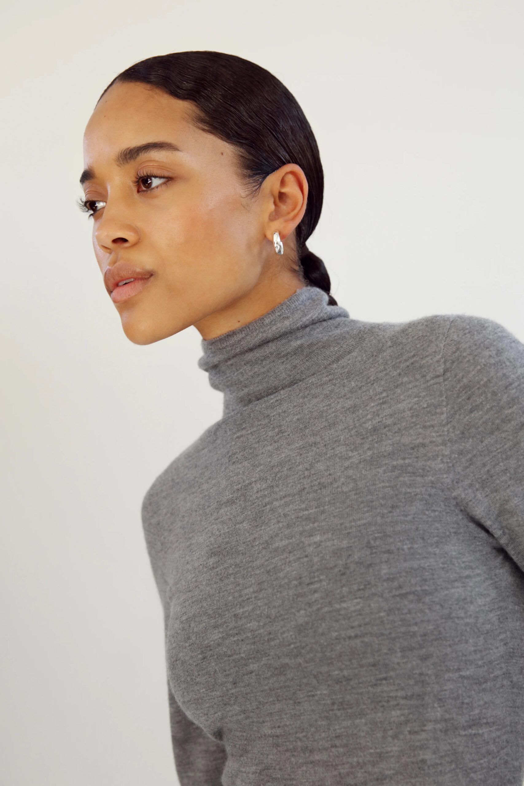 Pullover FARRA TURTLENECK in Grey, ALMADA LABLE,