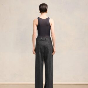 Hose LARGE-FIT in Anthrazit, AMI PARIS,