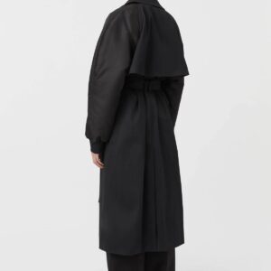 Trench Coat Emmerson in Black, CAMILLA AND MARC,