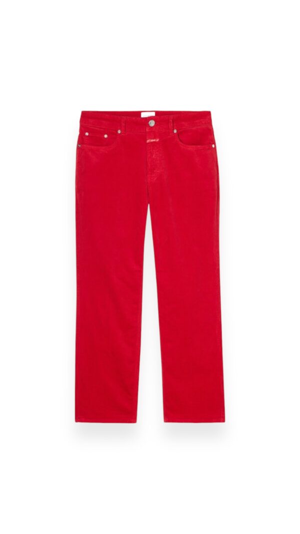 Cordhose MILO in Red, CLOSED