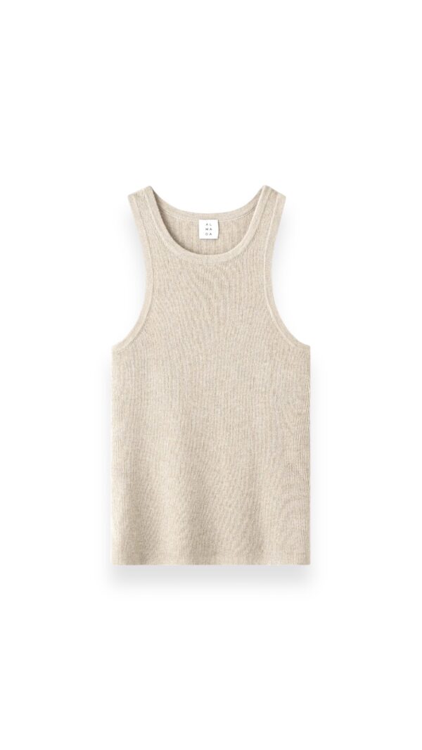 Tank Top LUNA in Taupe, ALMADA LABLE,