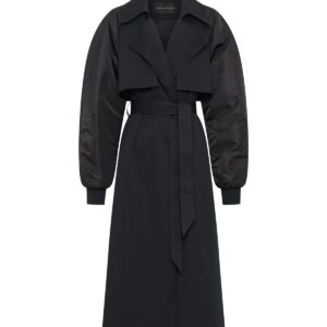 Trench Coat Emmerson in Black, CAMILLA AND MARC,