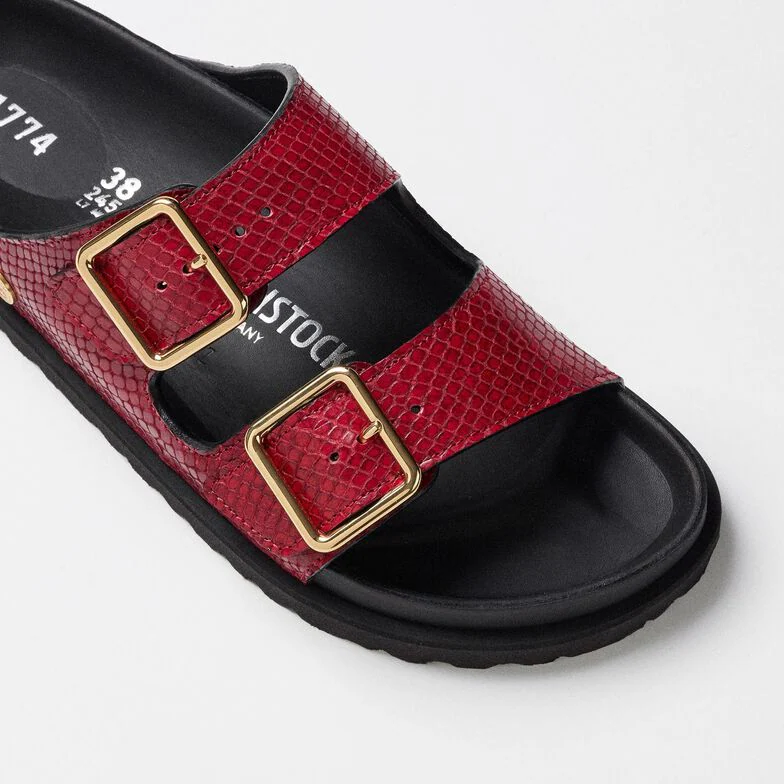 Arizona Lined 1774 in Rot, 1774 Birkenstock,