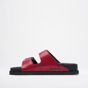 Arizona Lined 1774 in Rot, 1774 Birkenstock,