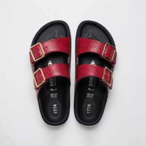 Arizona Lined 1774 in Rot, 1774 Birkenstock,