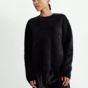 Cakshmere Sweater FLOY in Black, ALMADA Label