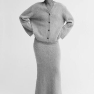 Cardigan MACY in Cream, ALMADA Label,