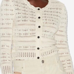 Cardigan AJALINE in Ecru, MARANT ETOILE