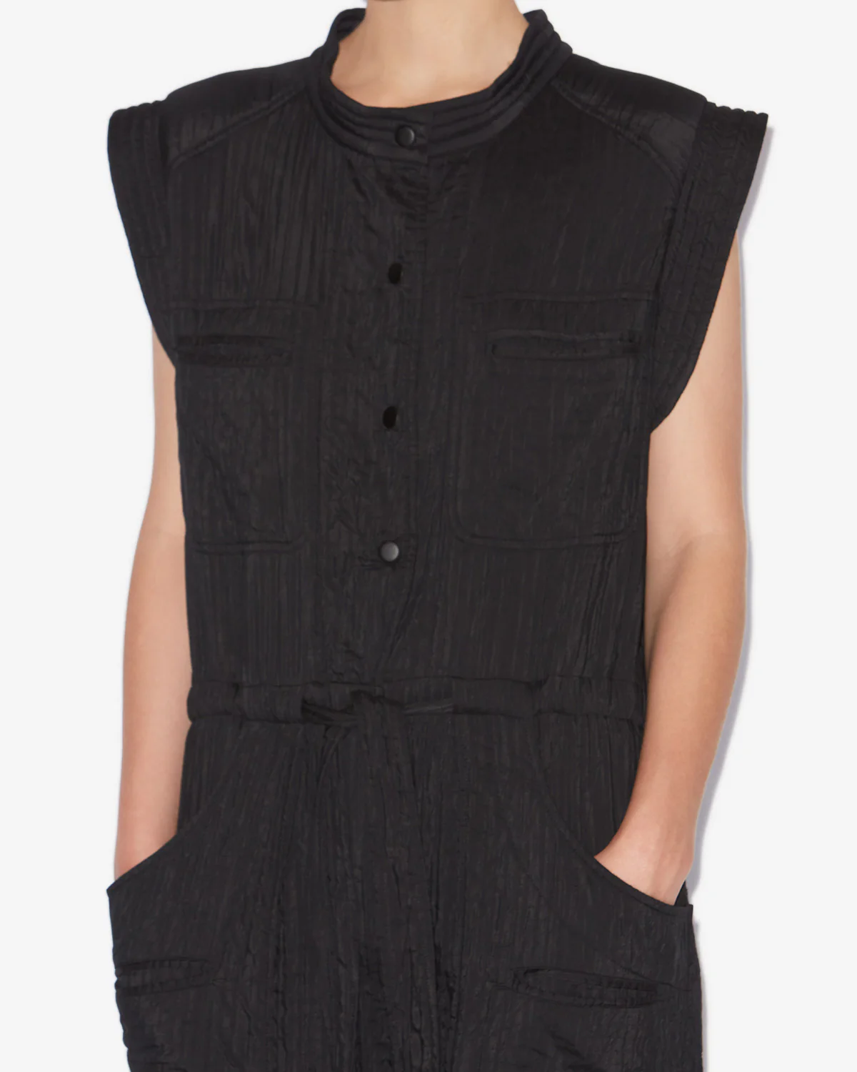 Jumpsuit SUZIE in Black, MARANT ETOILE, ISABEL MARANT, CB0070FAC1G04E01BK