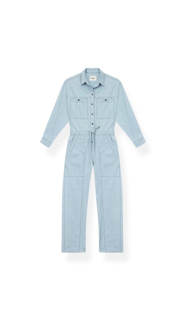 Jumpsuit VALENA in Hellblau, MARANT ETOILE, ISABEL MARANT