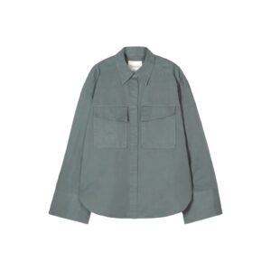 Utility Hemd in faded green, CLOSED