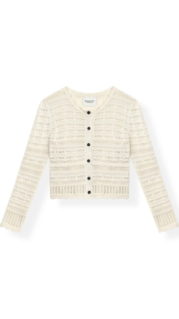 Cardigan AJALINE in Ecru, MARANT ETOILE