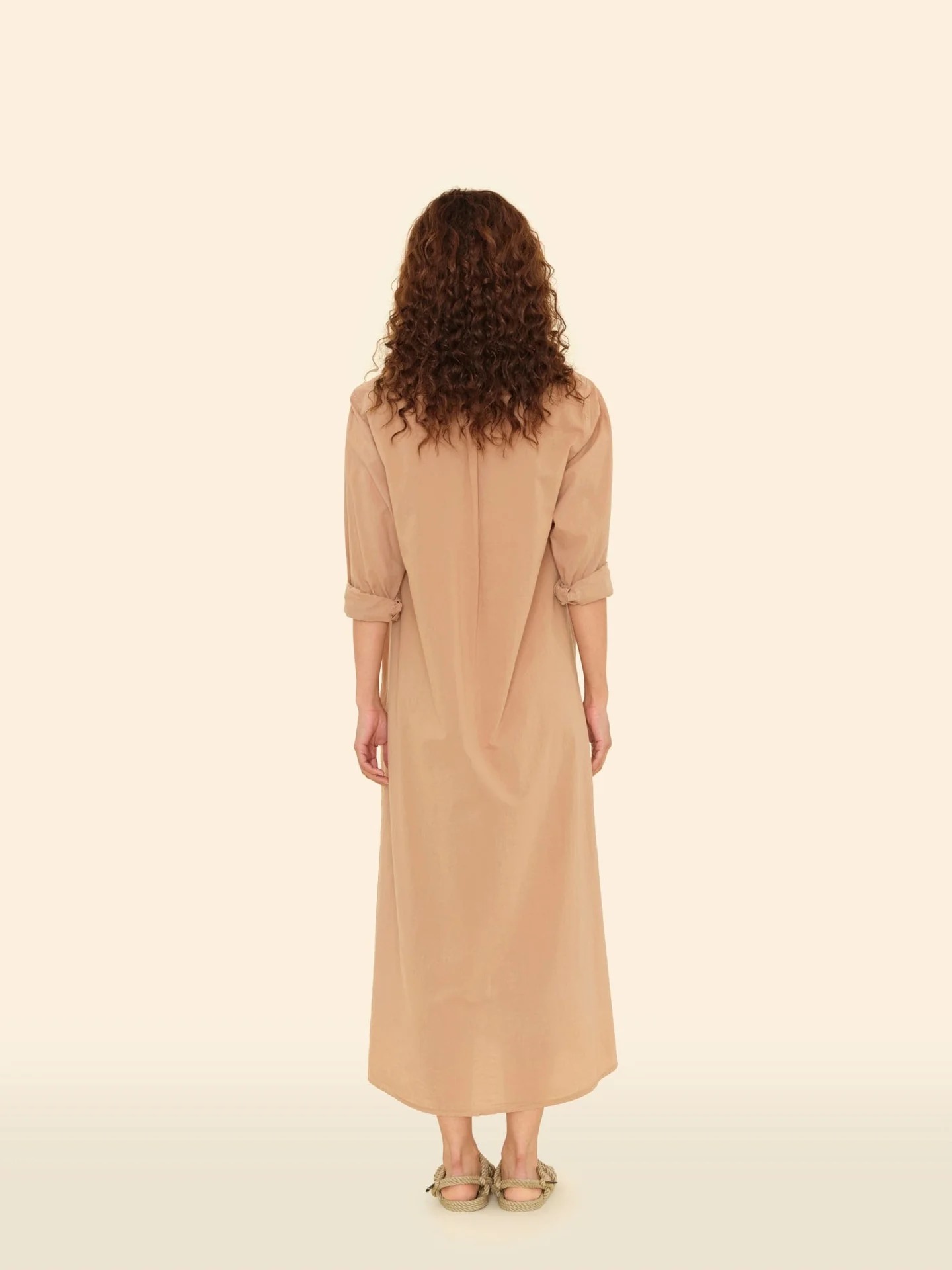 Kleid BODEN in Hazelnut, XIRENA