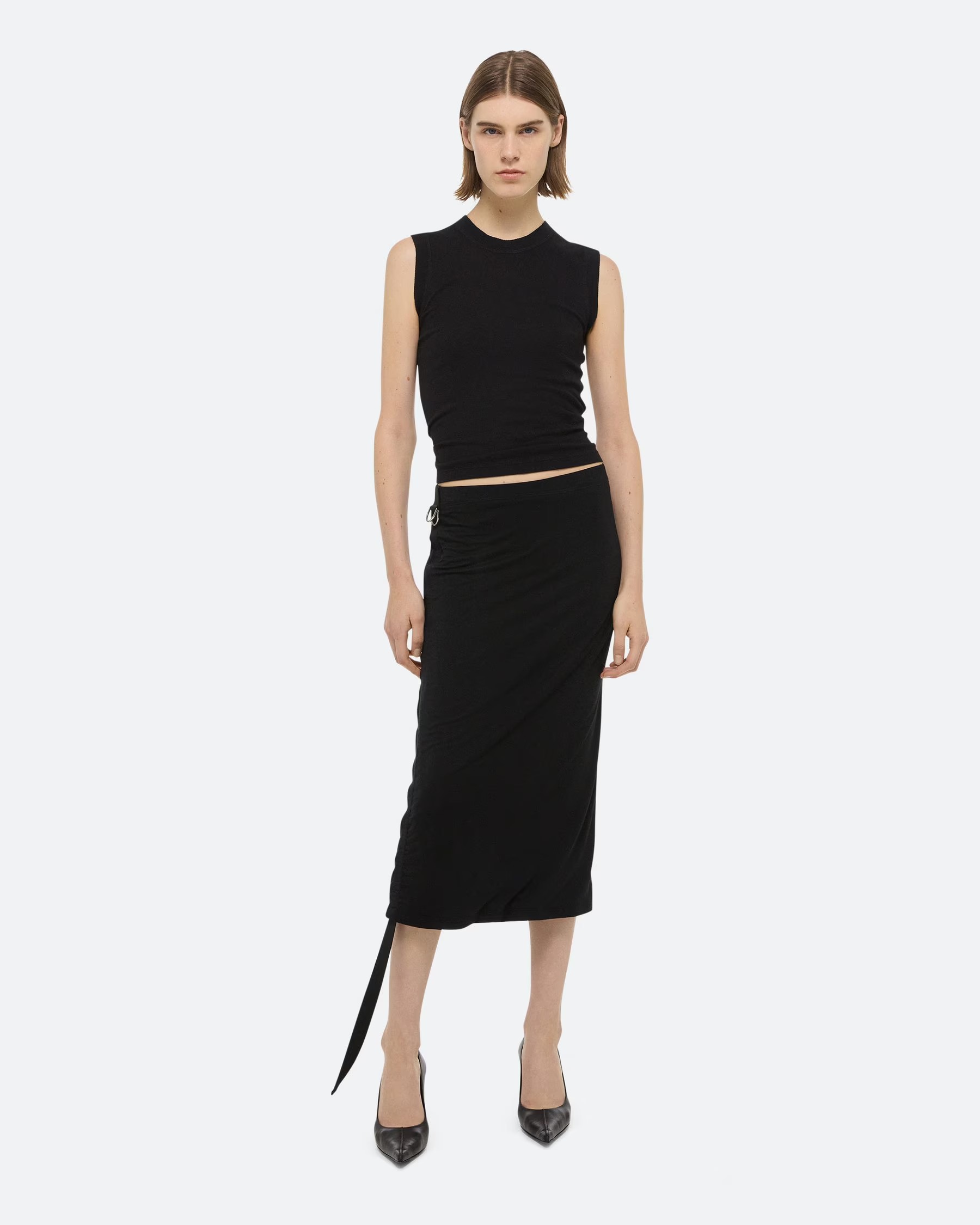 Jersey-Rock WIND in Black, HELMUT LANG, P01HW301