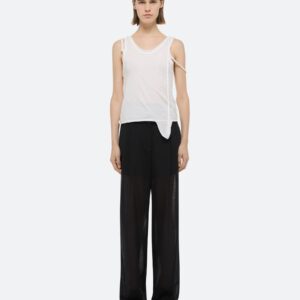 Top STRAP TANK in White, HELMUT LANG, P02HW504