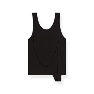 Top STRAP TANK in Black, HELMUT LANG, P02HW504