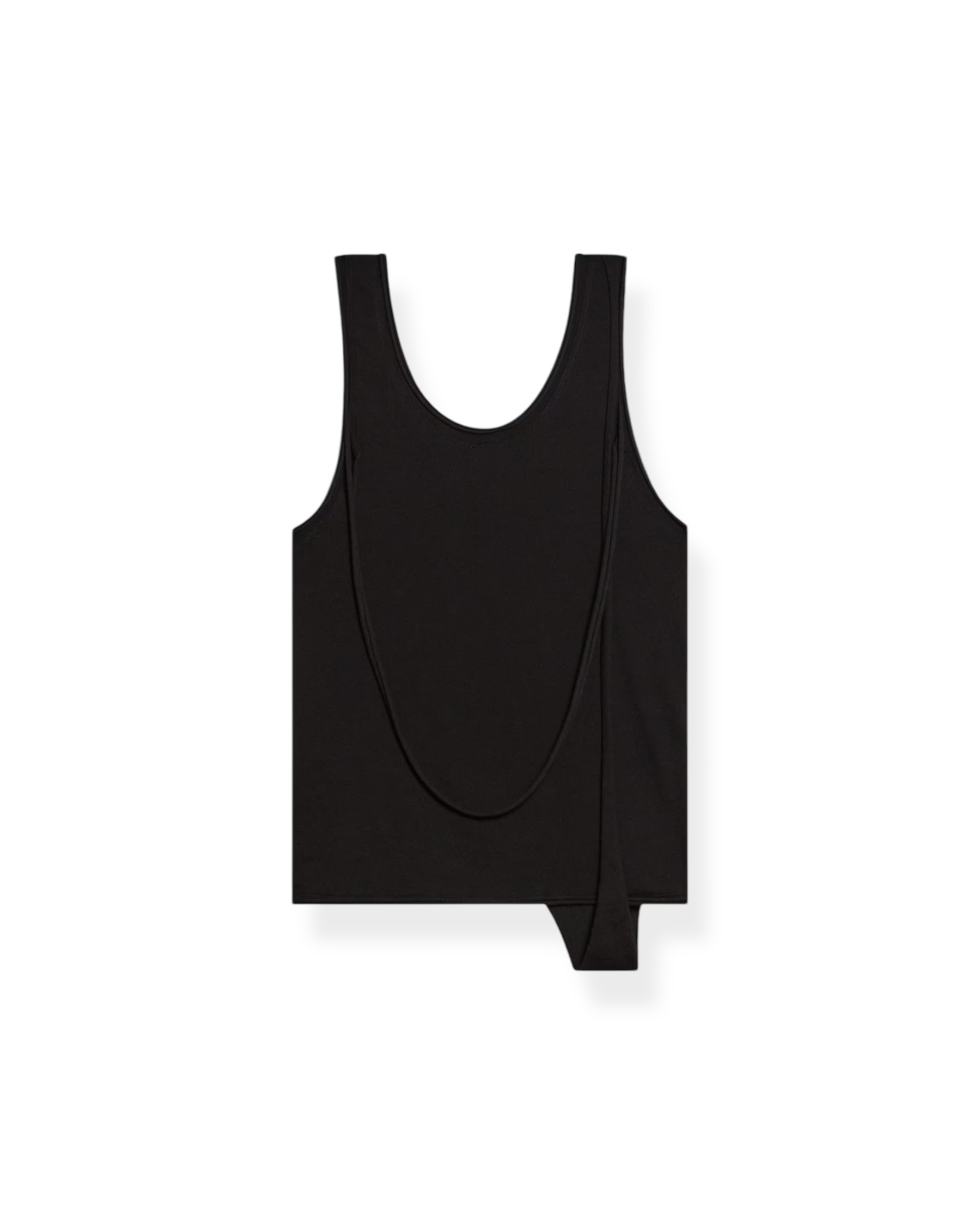 Top STRAP TANK in Black, HELMUT LANG, P02HW504