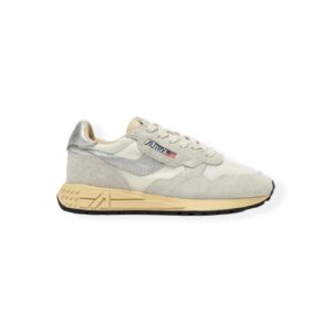 Sneaker Reelwind Low in White/Silver, AUTRY,