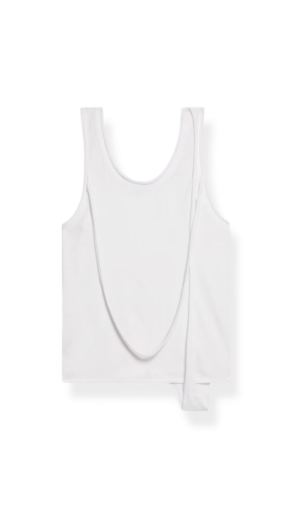 Top STRAP TANK in White, HELMUT LANG, P02HW504