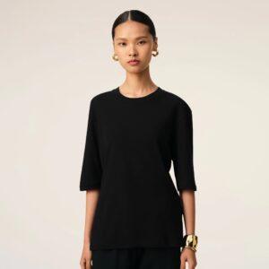 T-Shirt AMI in Black, AMI PARIS