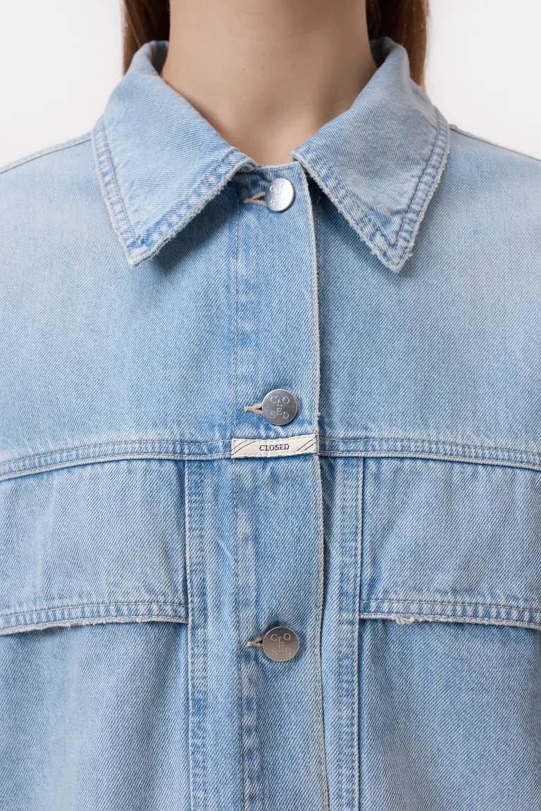 Denim Jacke in Light Blue, CLOSED