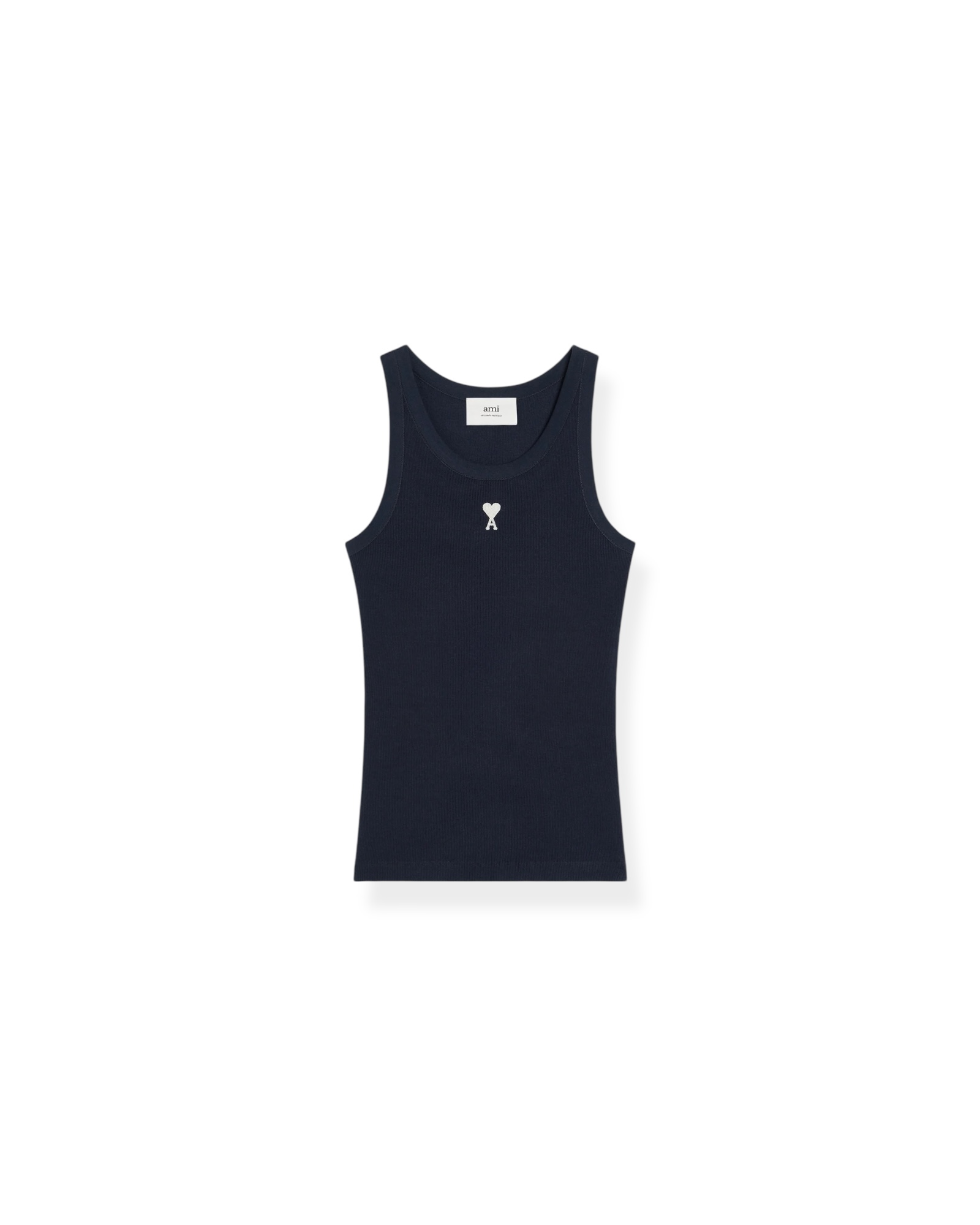 Tanktop AMI DE COEUR in Navy, AMI PARIS, FTK160.JE0117.430