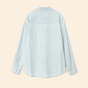 Bluse GRIFFEN in Air Blue