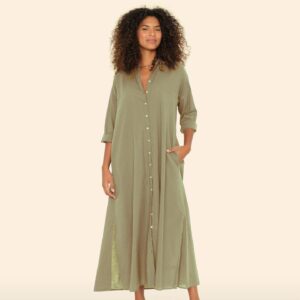 Kleid BODEN in Dark Seagrass, XIRENA