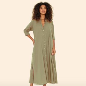 Kleid BODEN in Dark Seagrass, XIRENA